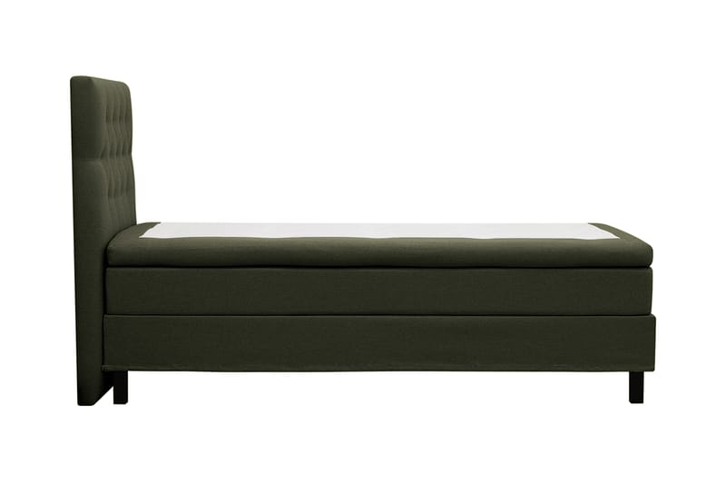 HVILA Classic komplett sengepakke 90x200 cm, kontinentalseng med diamantmønstret sengegavl - Grønn - Møbler - Senger - Kontinentalsenger
