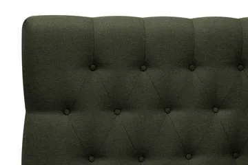 HVILA Classic komplett sengepakke 90x200 cm, kontinentalseng med diamantmønstret sengegavl - Grønn - Møbler - Senger - Kontinentalsenger
