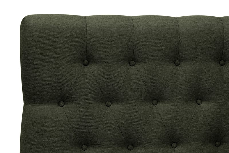 HVILA Classic komplett sengepakke 90x200 cm, kontinentalseng med diamantmønstret sengegavl - Grønn - Møbler - Senger - Kontinentalsenger