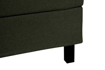 HVILA Classic komplett sengepakke 90x200 cm, kontinentalseng med diamantmønstret sengegavl - Grønn - Møbler - Senger - Kontinentalsenger