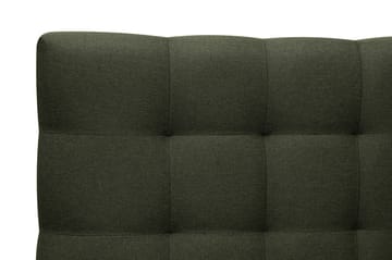 HVILA Classic komplett sengepakke 90x200 cm, kontinentalseng med rutete sengegavl - Grønn - Møbler - Senger - Kontinentalsenger
