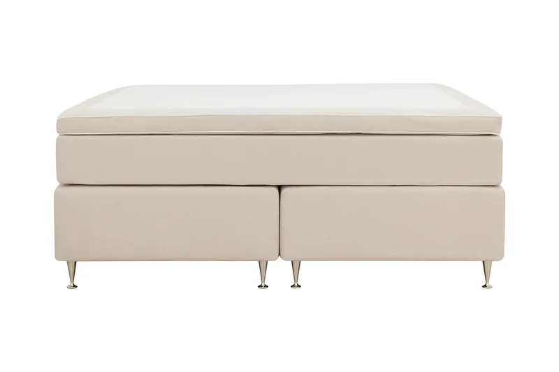 HVILA Lyx kontinentalseng 160x200 cm, Lys beige