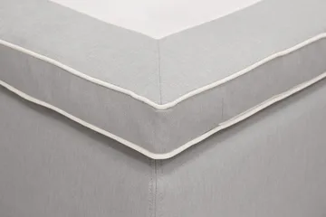 HVILA Plus komplett sengesett med oppbevaring 90x200 cm - Grå - Møbler - Senger - Kontinentalsenger