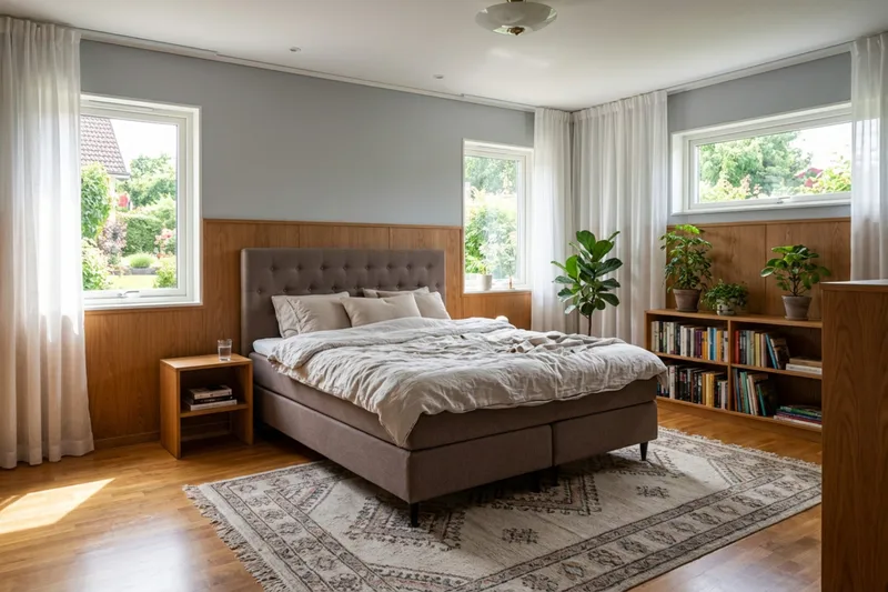 HVILA Plus komplett sengesett 160x200 cm - Brun - Møbler - Senger - Kontinentalsenger