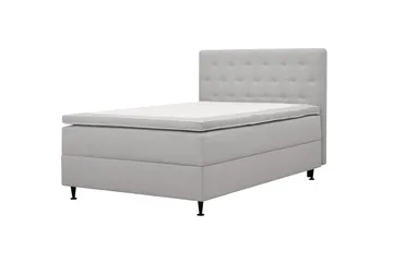 HVILA Plus komplett sengesett med oppbevaring 140x200 cm - Grå - Møbler - Senger - Kontinentalsenger
