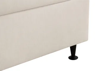 HVILA Plus komplett sengesett med oppbevaring 180x200 cm - Lys beige - Møbler - Senger - Senger med oppbevaring