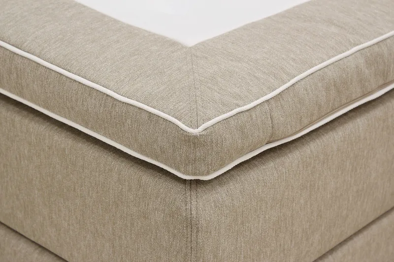 HVILA Plus komplett sengesett 180x200 cm - Beige - Møbler - Senger - Kontinentalsenger