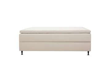 HVILA Plus kontinentalseng med oppbevaring 120x200 cm - Lys beige - Møbler - Senger - Senger med oppbevaring