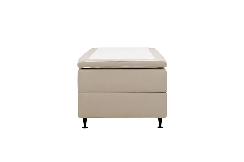HVILA Plus kontinentalseng med oppbevaring 90x200 cm, Beige