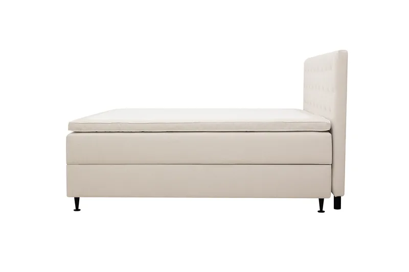 HVILA Plus komplett sengesett med oppbevaring 180x200 cm - Lys beige - Møbler - Senger - Senger med oppbevaring