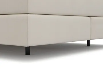 HVILA Premium kontinentalseng 180x200 cm med svevende effekt inkl. overmadrass i polyeterskum medium - Medium - Møbler - Senger - Komplett sengepakke