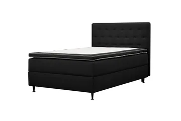 HVILA Plus komplett sengesett med oppbevaring 140x200 cm - Antrasitt - Møbler - Senger - Enkeltsenger