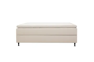 HVILA Plus kontinentalseng med oppbevaring 90x200 cm - Lys beige - Møbler - Senger - Senger med oppbevaring