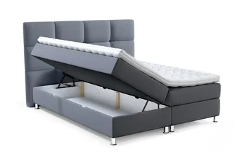 Isoba Sengepakke 160x200 cm - Blå - Møbler - Senger - Kontinentalsenger