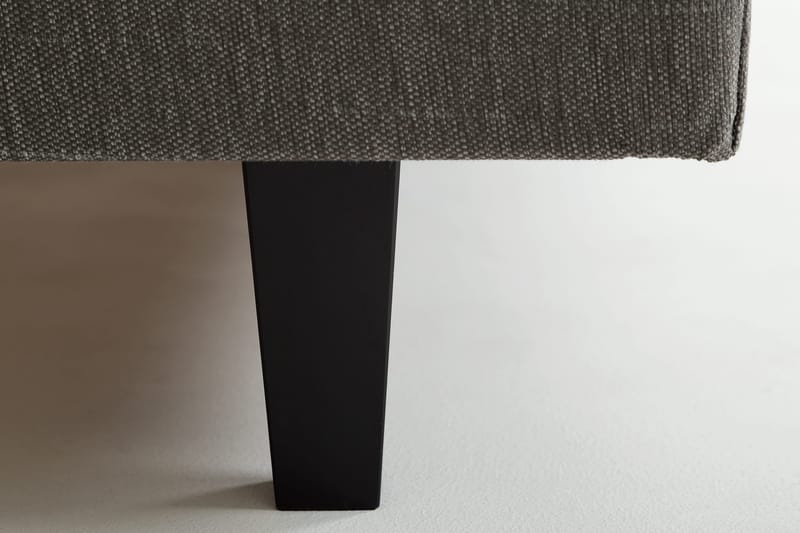James kontinentalseng 160x200 cm - Lysegrå - Møbler - Senger - Kontinentalsenger