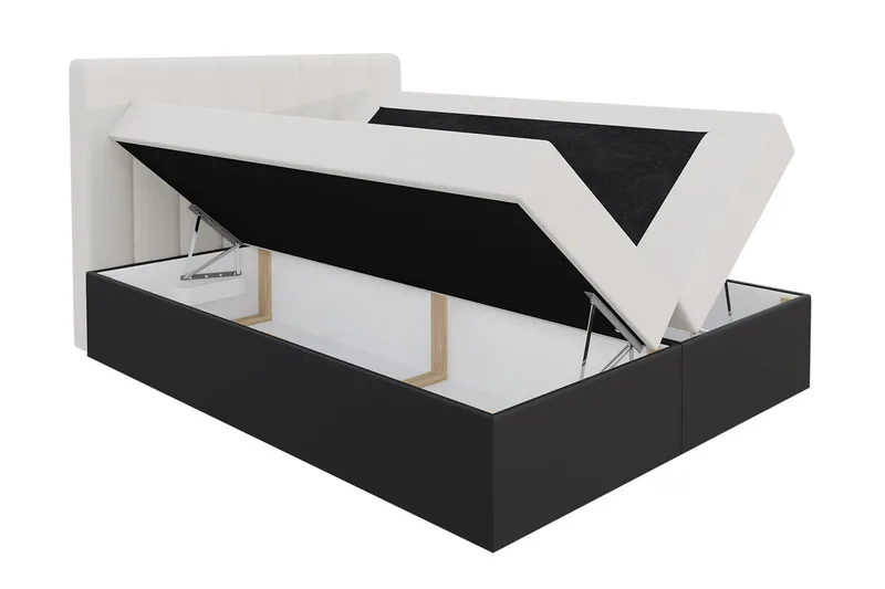 Jendem kontinentalseng 140x200 - Beige - Møbler - Senger - Kontinentalsenger