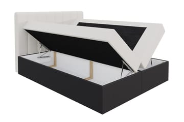 Jendem kontinentalseng 180x200 - Svart - Møbler - Senger - Kontinentalsenger