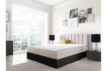 Jendem kontinentalseng 200x200 - Beige - Møbler - Senger - Kontinentalsenger