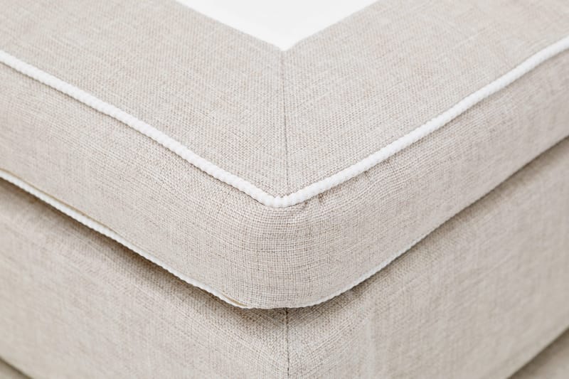 Jolie Kontinentalseng 140 - Beige - Møbler - Senger - Kontinentalsenger