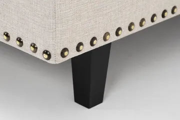 Jolie Kontinentalseng 140 - Beige - Møbler - Senger - Kontinentalsenger