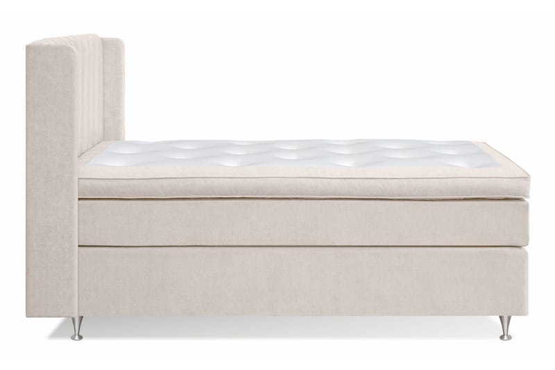 Joluma Kontinentalseng 140x200 Medium - Lysbeige - Møbler - Senger - Kontinentalsenger