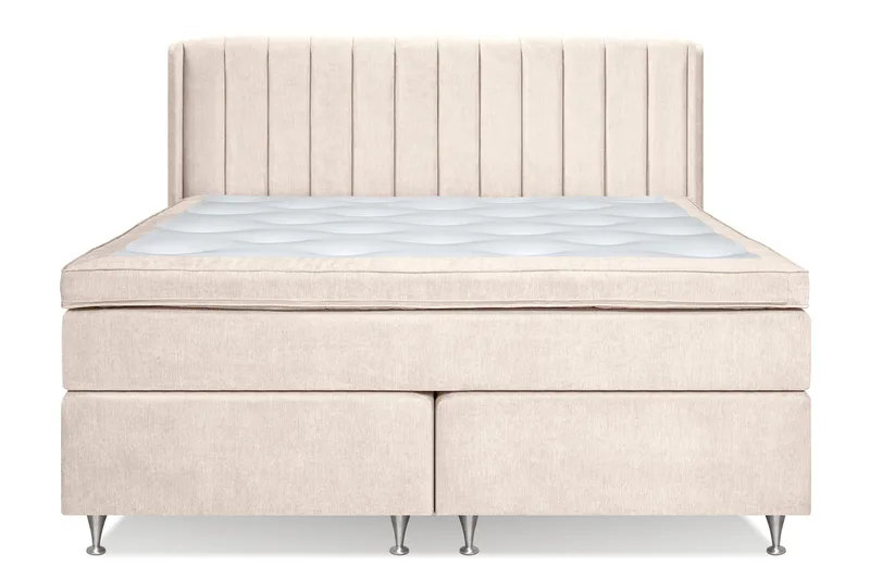 Joluma Kontinentalseng 180x200 Fast, Lysbeige