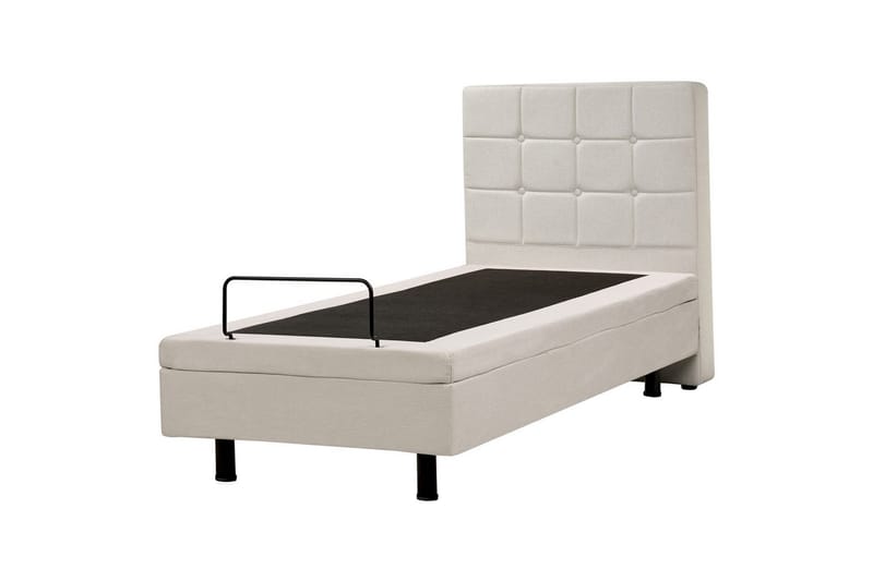 Justerbar seng Duke - Beige, 80x200 cm - Møbler - Senger - Sengeramme & sengestamme