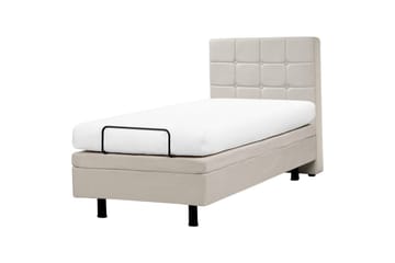 Justerbar seng Duke - Beige, 80x200 cm - Møbler - Senger - Sengeramme & sengestamme