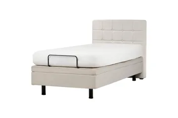 Justerbar seng Duke - Beige, 90x200 cm - Møbler - Senger - Regulerbare senger