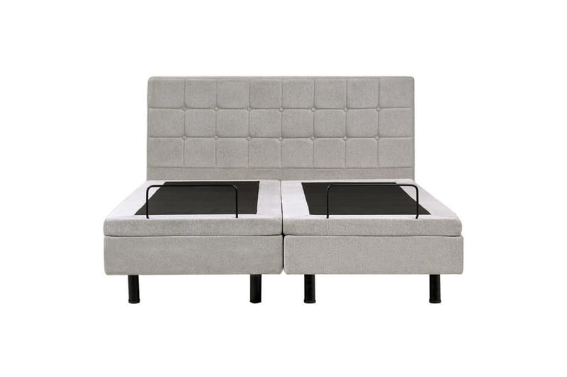 Justerbar seng Duke - Grå, svart, 160x200 cm - Møbler - Senger - Regulerbare senger