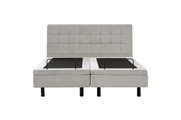 Justerbar seng Duke - Grå, svart, 160x200 cm - Møbler - Senger - Regulerbare senger