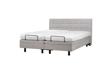 Justerbar seng Duke - Grå, svart, 180x200 cm - Møbler - Senger - Sengeramme & sengestamme