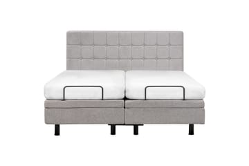 Justerbar seng Duke - Grå, svart, 180x200 cm - Møbler - Senger - Sengeramme & sengestamme