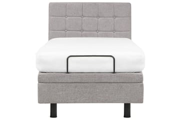 Justerbar seng Duke - Grå, svart, 90x200 cm - Møbler - Senger - Regulerbare senger