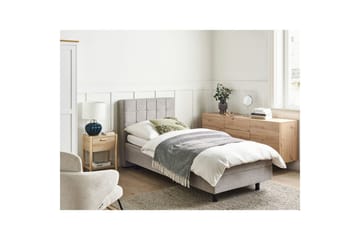 Justerbar seng Duke - Grå, svart, 90x200 cm - Møbler - Senger - Sengeramme & sengestamme