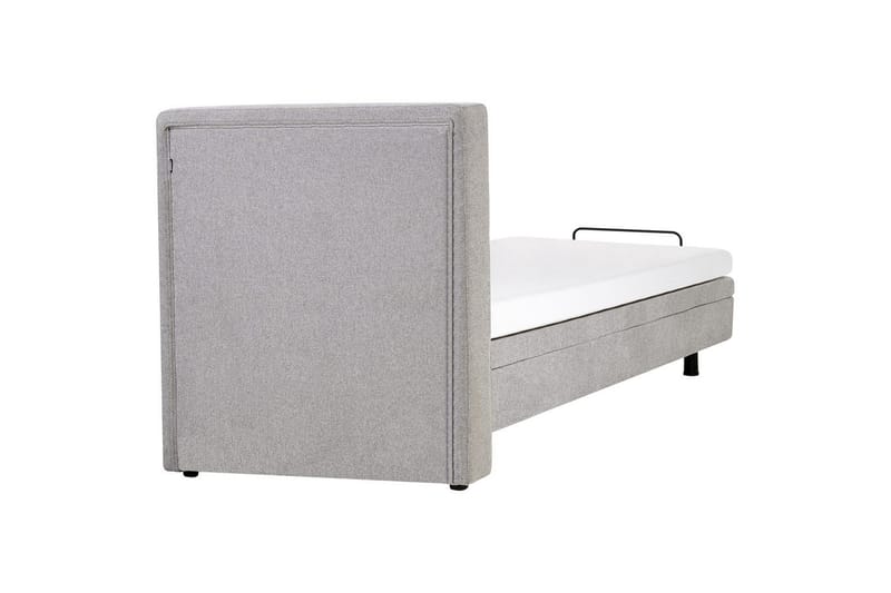 Justerbar seng Duke - Grå, svart, 90x200 cm - Møbler - Senger - Sengeramme & sengestamme