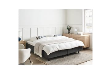 Justerbar seng uten sengegavl Duke - Grå, svart, 180x200 cm - Møbler - Senger - Sengeramme & sengestamme