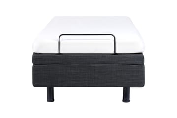 Justerbar seng uten sengegavl Duke - Grå, svart, 90x200 cm - Møbler - Senger - Sengeramme & sengestamme