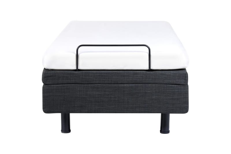 Justerbar seng uten sengegavl Duke - Grå, svart, 90x200 cm - Møbler - Senger - Sengeramme & sengestamme