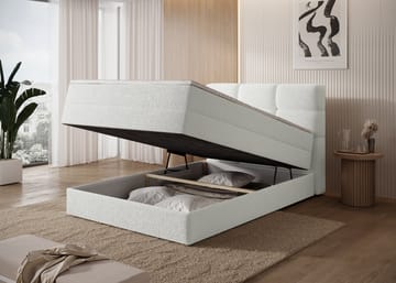 Kasped sengesett kontinentalseng med oppbevaring 120x200 cm - Royal 01 - Møbler - Senger - Kontinentalsenger