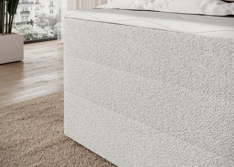 Kasped sengesett kontinentalseng med oppbevaring 120x200 cm - Royal 01 - Møbler - Senger - Kontinentalsenger