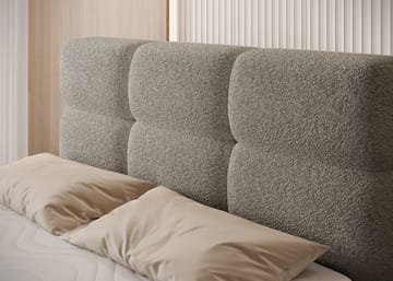 Kasped sengesett kontinentalseng med oppbevaring 120x200 cm - Royal 20 - Møbler - Senger - Kontinentalsenger