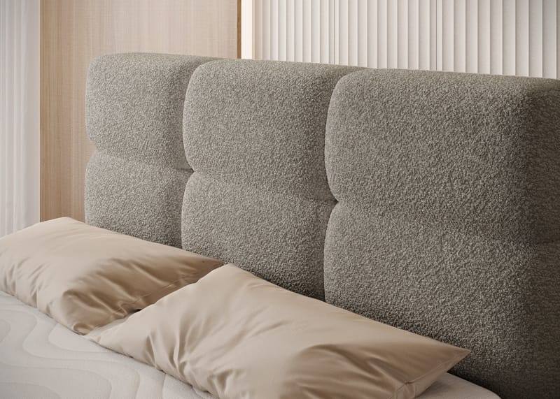 Kasped sengesett kontinentalseng med oppbevaring 120x200 cm - Royal 20 - Møbler - Senger - Kontinentalsenger