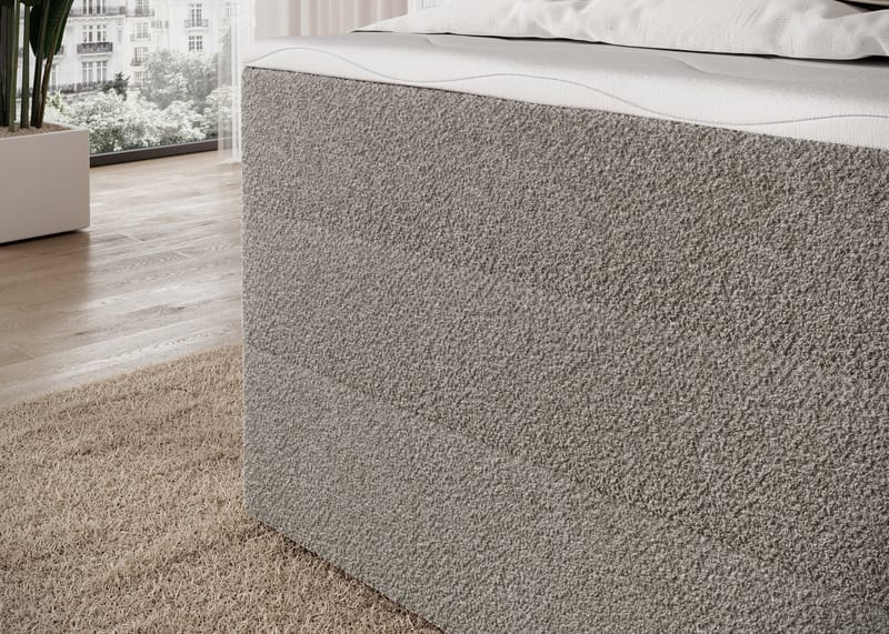 Kasped sengesett kontinentalseng med oppbevaring 120x200 cm - Royal 20 - Møbler - Senger - Kontinentalsenger