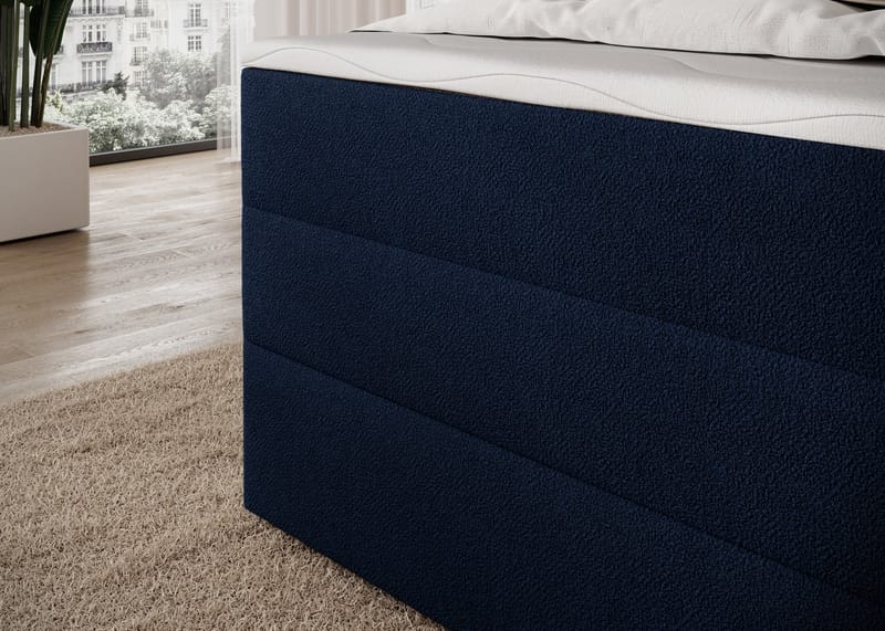 Kasped sengesett kontinentalseng med oppbevaring 120x200 cm - Paolli 40 - Møbler - Senger - Kontinentalsenger