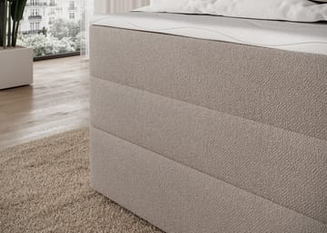 Kasped sengesett kontinentalseng med oppbevaring 120x200 cm - Paolli 18 - Møbler - Senger - Kontinentalsenger