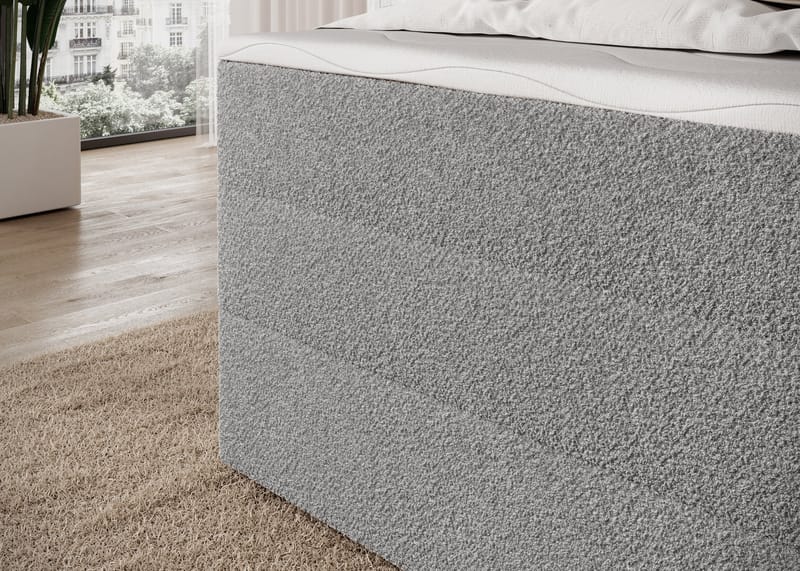 Kasped sengesett kontinentalseng med oppbevaring 140x200 cm - Royal 04 - Møbler - Senger - Kontinentalsenger