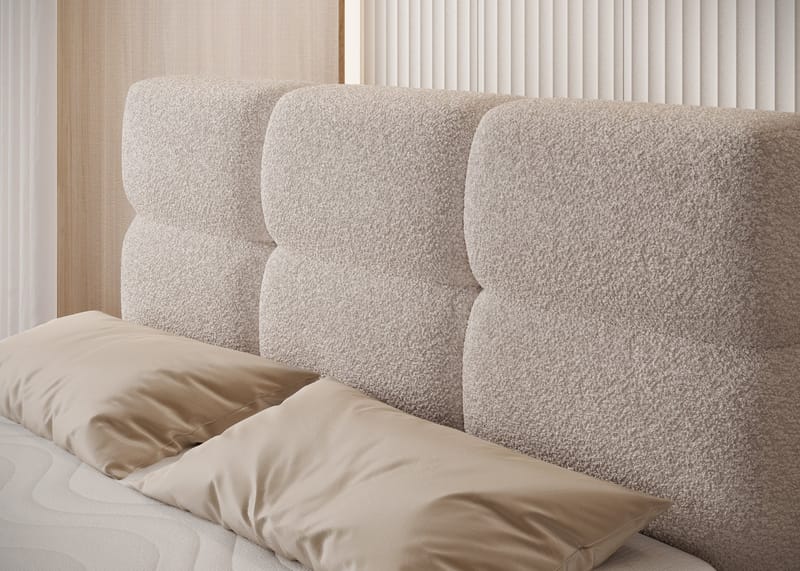 Kasped sengesett kontinentalseng med oppbevaring 140x200 cm - Royal 18 - Møbler - Senger - Kontinentalsenger
