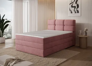 Kasped sengesett kontinentalseng med oppbevaring 140x200 cm - Touch 24 - Møbler - Senger - Kontinentalsenger
