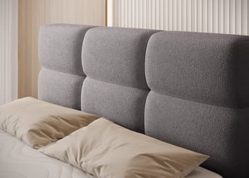 Kasped sengesett kontinentalseng med oppbevaring 140x200 cm - Paolli 04 - Møbler - Senger - Kontinentalsenger